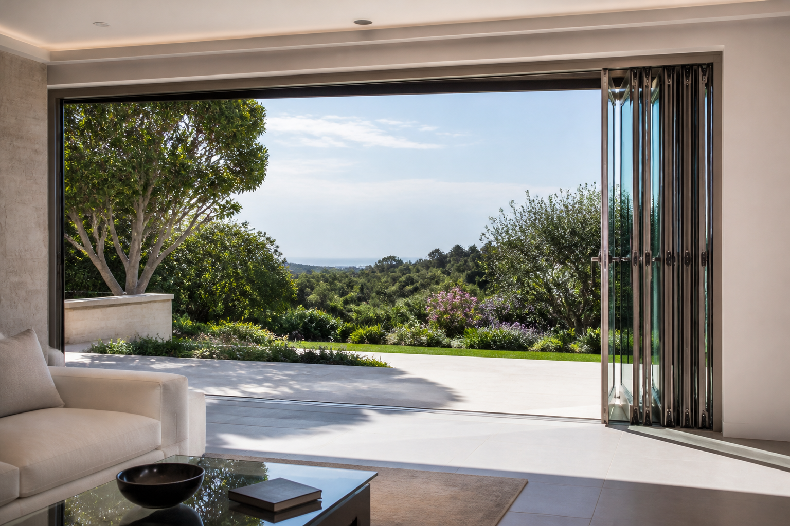 VLX 100 Bifold / Folding Door in Pasadena, CA | Lightwell Windows Pasadena - detail 4