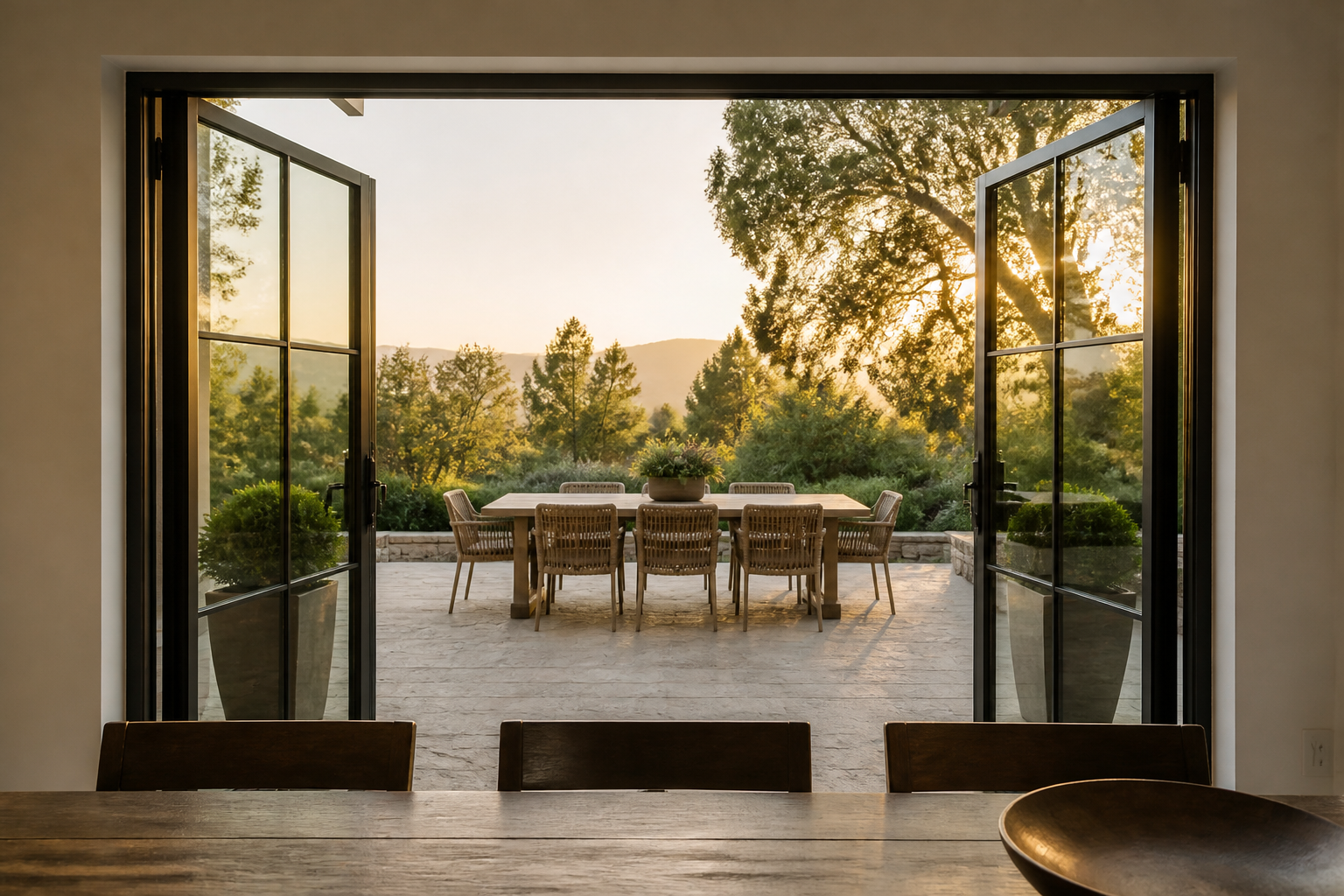 VLX 100 Double Swing / French Door in Pasadena, CA | Lightwell Windows Pasadena - detail 6