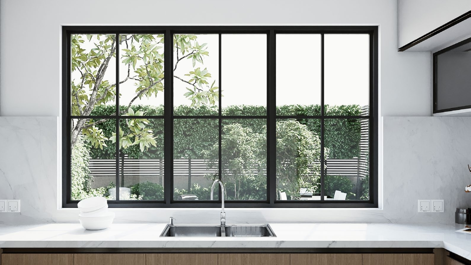 VLX 80 Fixed / Picture Window in Pasadena, CA | Lightwell Windows Pasadena - detail 3
