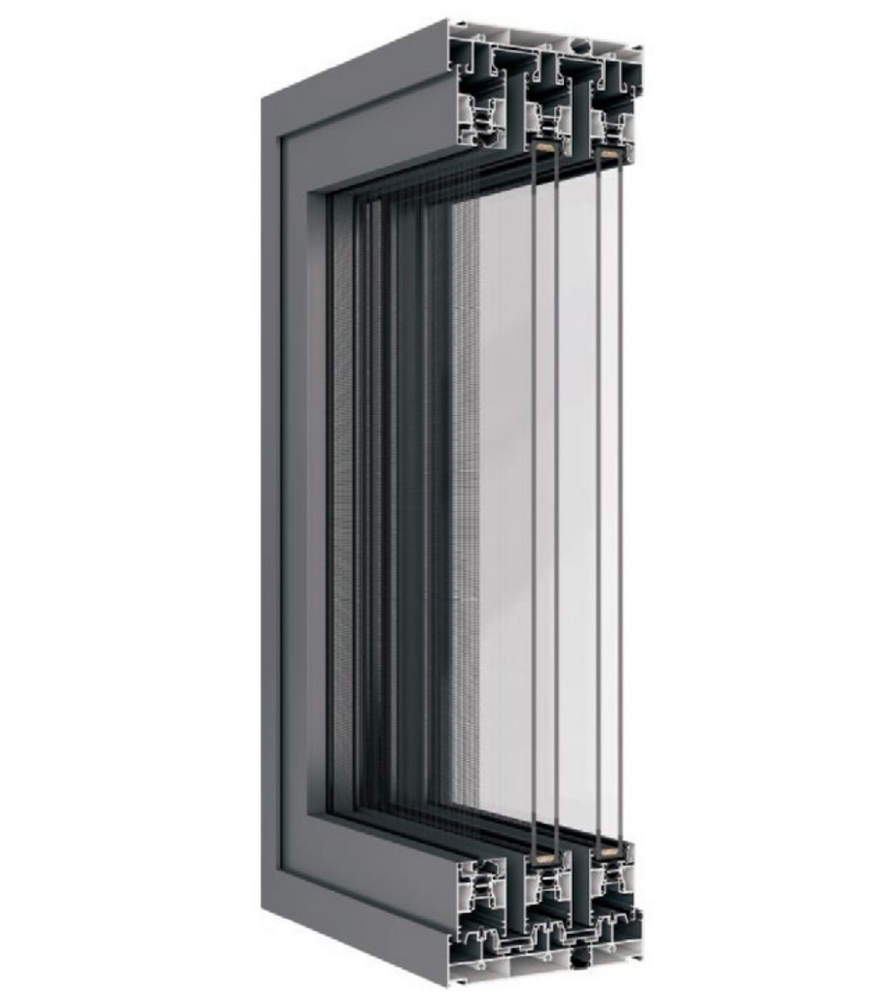 VLX 150 Heavy-Duty Sliding Door in Pasadena, CA | Lightwell Windows Pasadena - detail 2